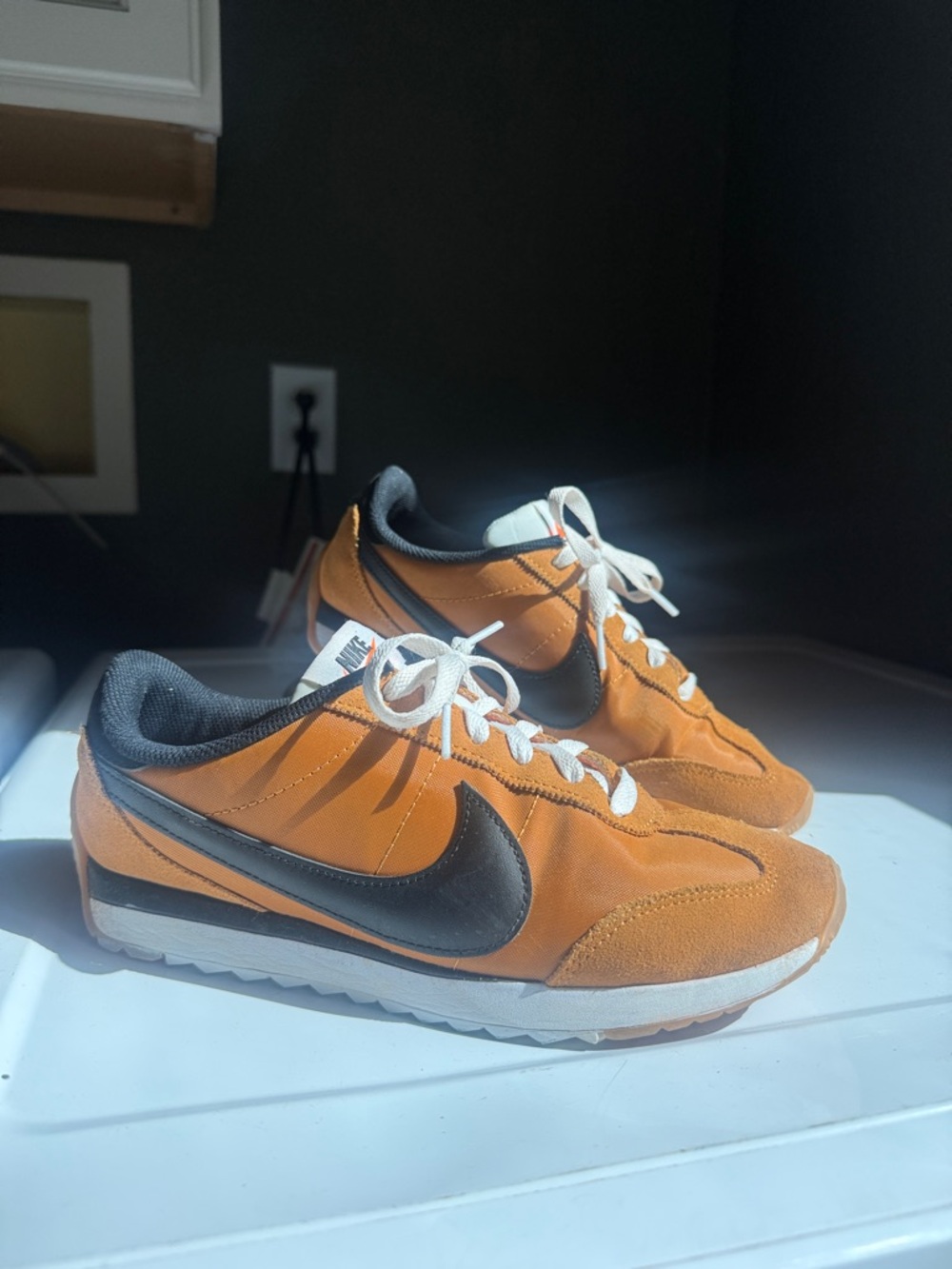 Nike Women’s Pacific Sneaker - Orange/black